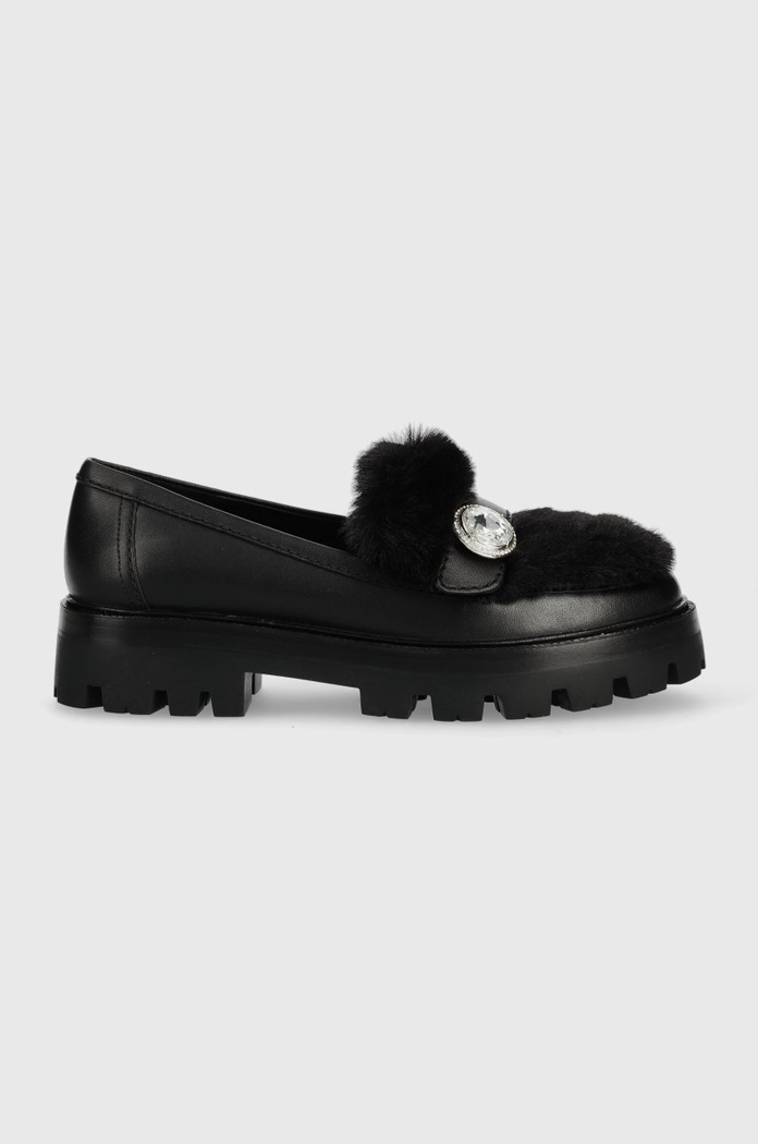Kate Spade mokasyny Posh tekstylny czarny KA320
