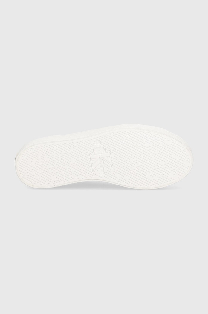 Tenisky Calvin Klein Jeans VULC FLATFORM ESSENTIAL MONO YW0YW01030 béžová