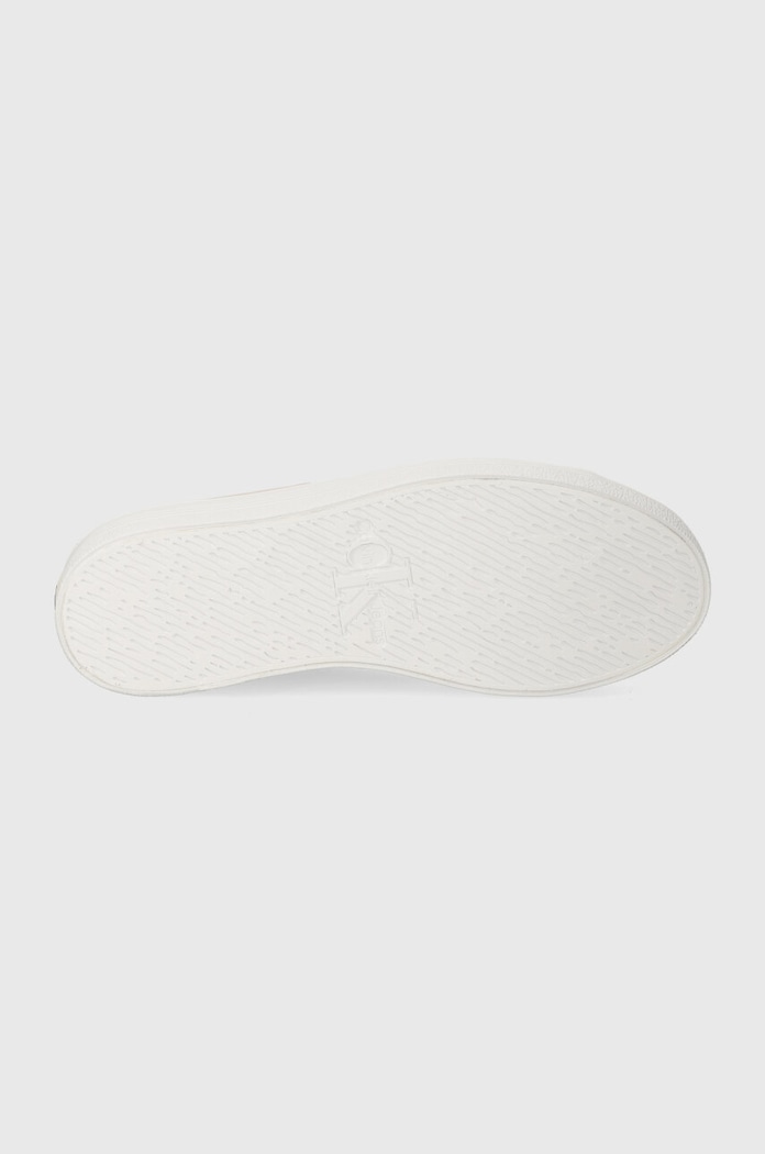Tenisky Calvin Klein Jeans VULC FLATFORM ESSENTIAL MONO YW0YW01030 růžová