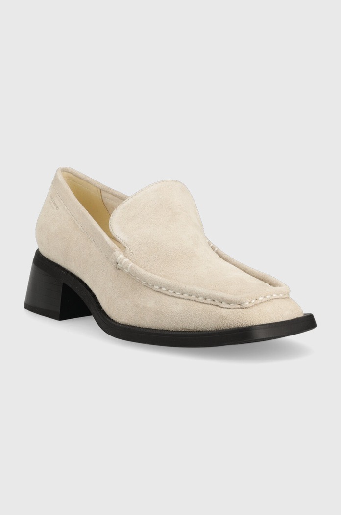 Vagabond Shoemakers magassarkú cipő velúrból BLANCA 5417.640.02 bézs SS23