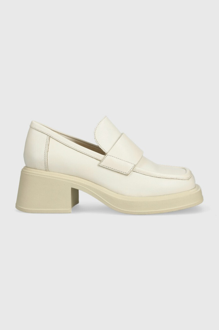 Kožené lodičky Vagabond Shoemakers DORAH přírodní kůže béžová 5542.001.02