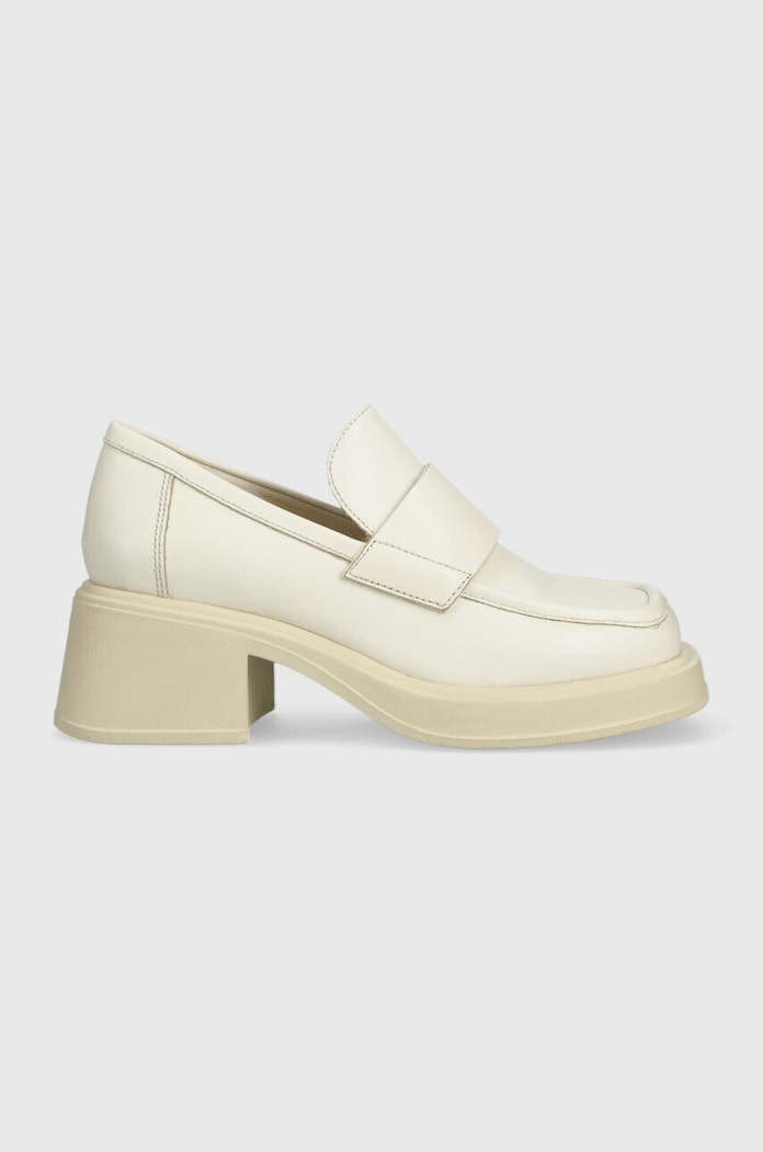 Kožené lodičky Vagabond Shoemakers DORAH přírodní kůže béžová 5542.001.02