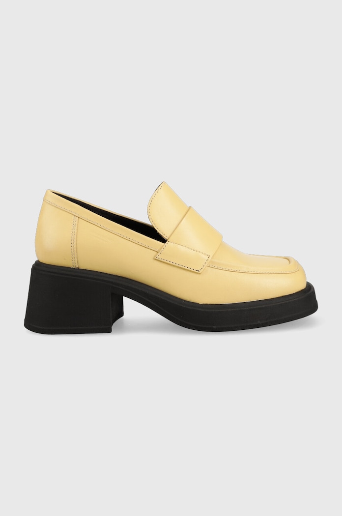 Vagabond Shoemakers pantofi de piele DORAH gros galben 5542.001.15