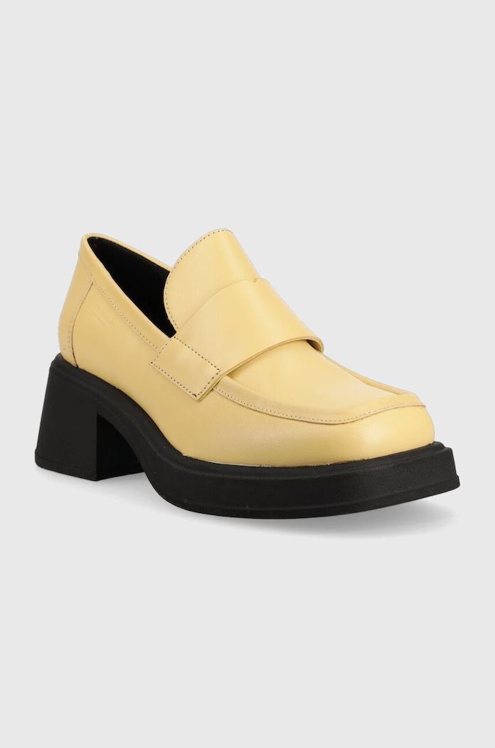Vagabond Shoemakers pantofi de piele DORAH 5542.001.15 galben SS23