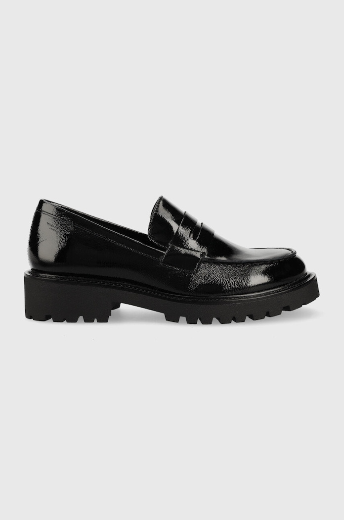 Vagabond Shoemakers mokasyny skórzane KENOVA skóra lakierowana czarny 5241.360.20