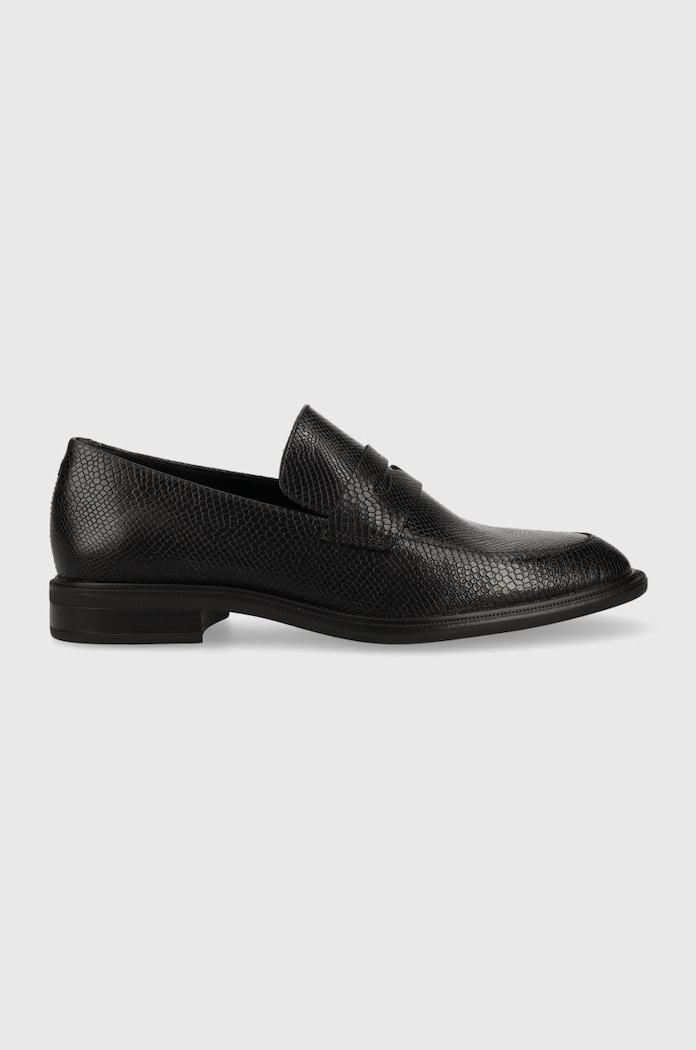 Vagabond Shoemakers mokasyny skórzane FRANCES 2.0 płaski czarny 5406.114.20