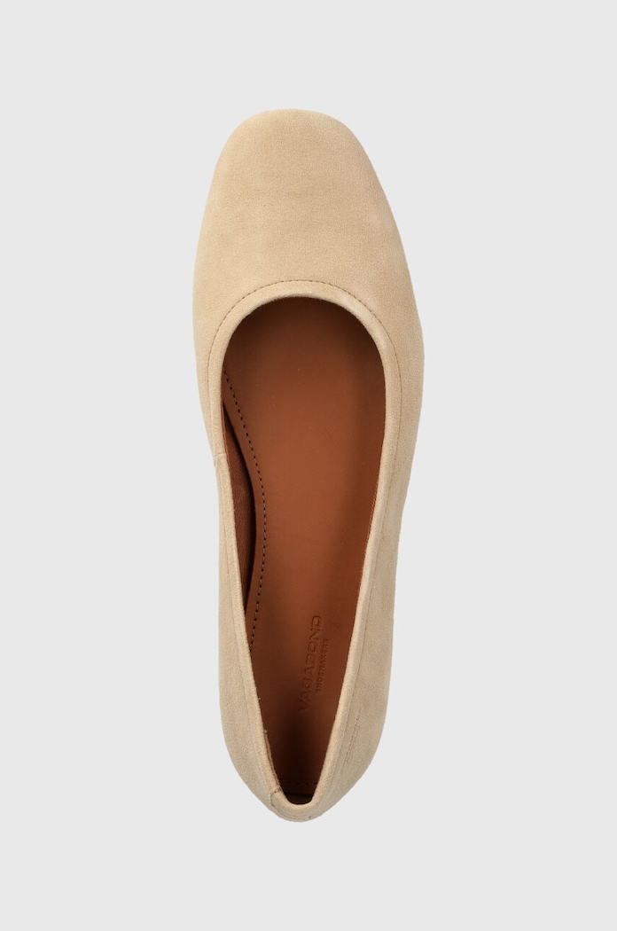 Semišové baleríny Vagabond Shoemakers JOLIN béžová 5508.040.11
