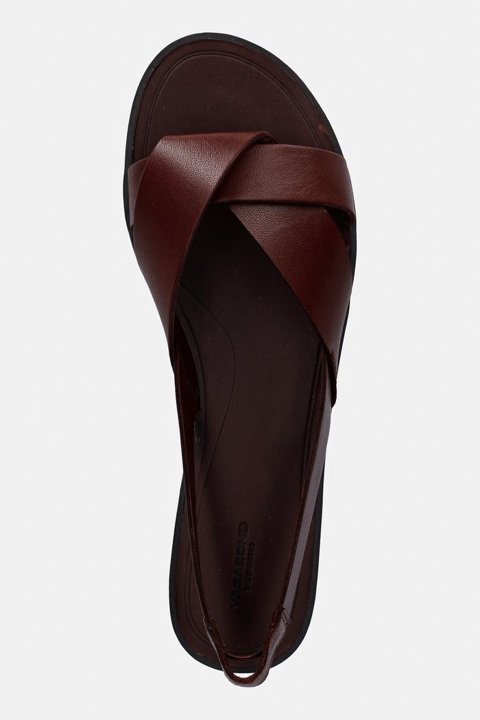 Vagabond Shoemakers sandale femei din piele TIA 2.0 maro 5531.001.27