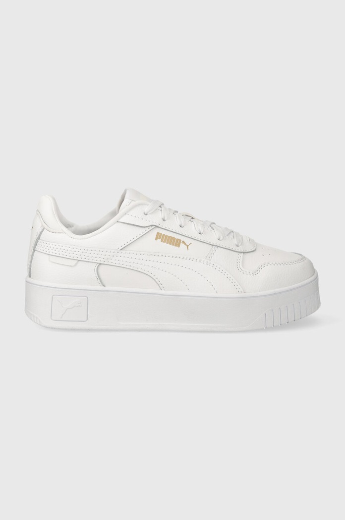 Маратонки Puma Carina Street гладка кожа бял 389390