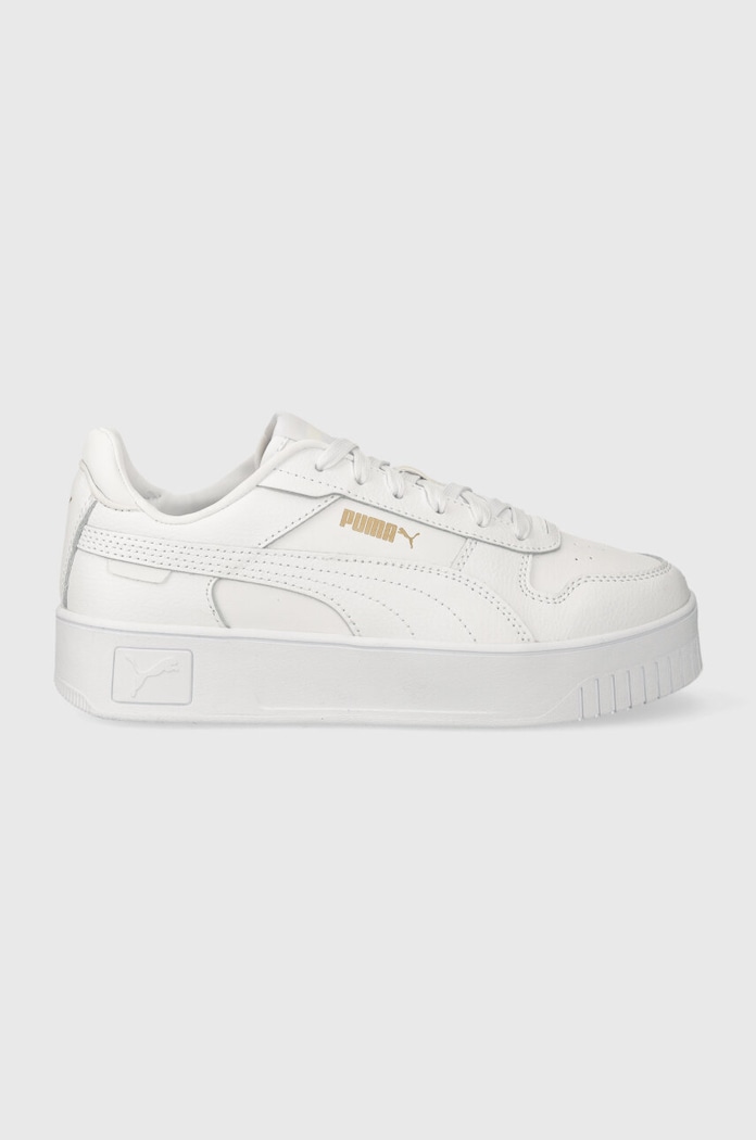 Маратонки Puma Carina Street гладка кожа бял 389390