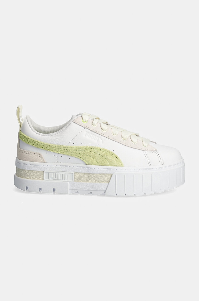 Puma sneakersy skórzane Mayze Mix Wns 387468 biały SS25