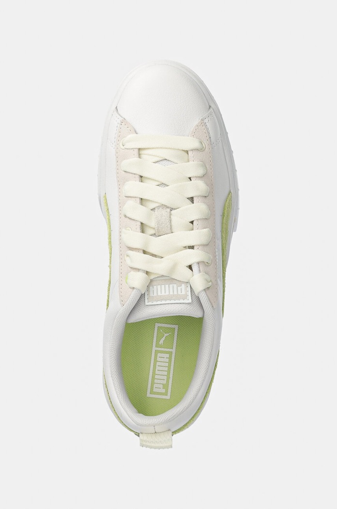 Puma sneakersy skórzane Mayze Mix Wns biały 387468