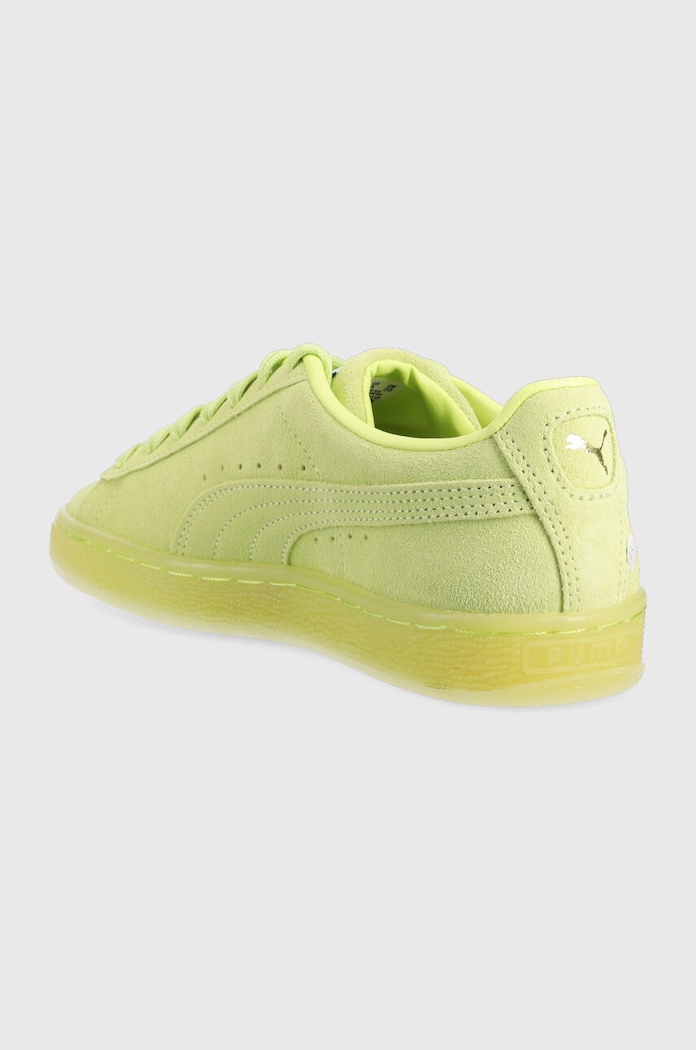 Obuwie Puma sneakersy zamszowe Suede Classic XXI 374915 zielony