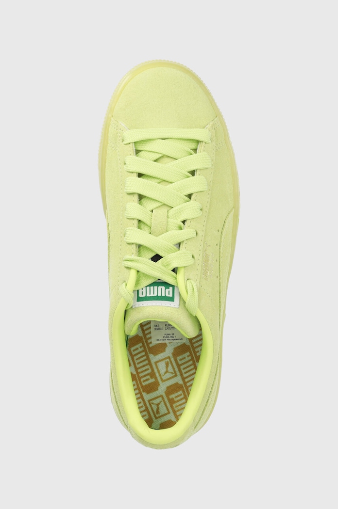 Puma sneakersy zamszowe Suede Classic XXI zielony 374915