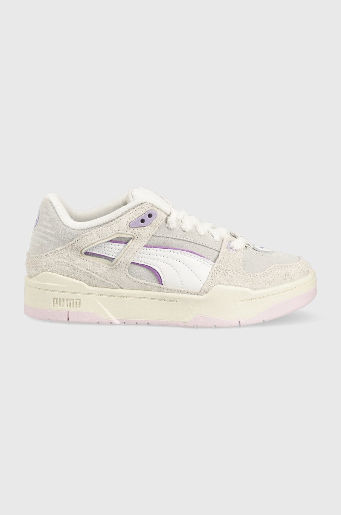 Puma sneakersy skórzane Slipstream 8ENJAMIN skóra zamszowa biały 391565
