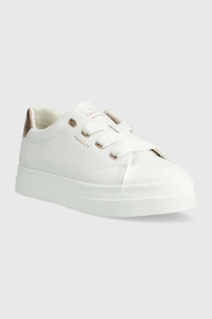 Gant sneakersy skórzane Avona 26531918.G296 biały SS23