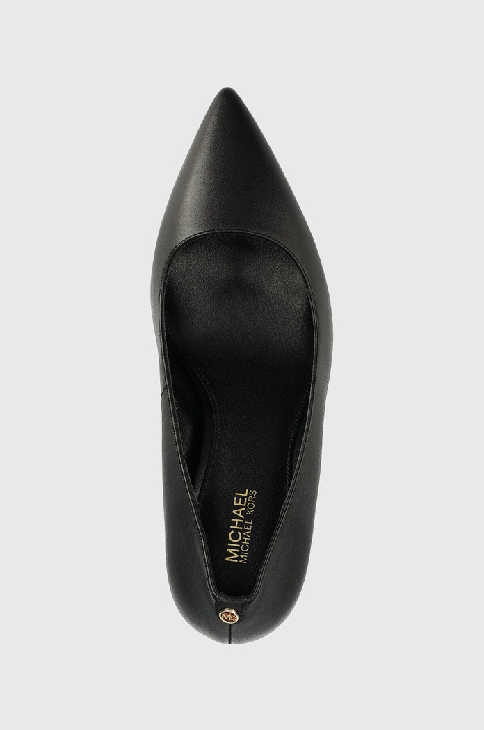 MICHAEL Michael Kors szpilki skórzane Alina czarny 40F2HNMP2L.001