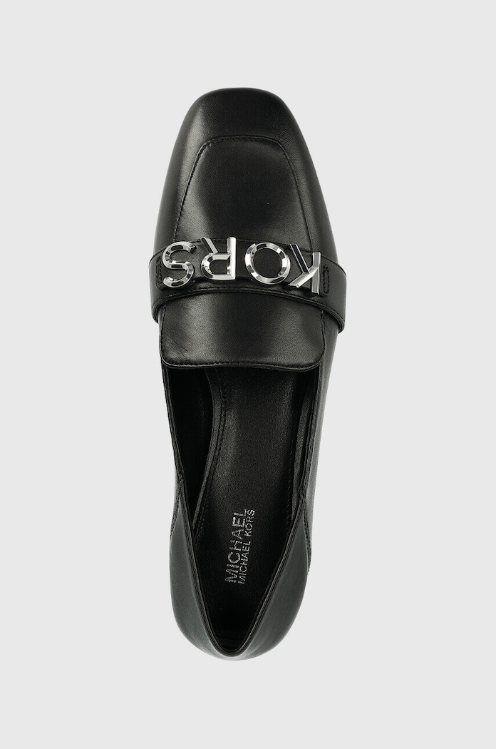 Кожени мокасини MICHAEL Michael Kors Madelyn MICHAEL Michael Kors 40R3MDFP1L.001 черен