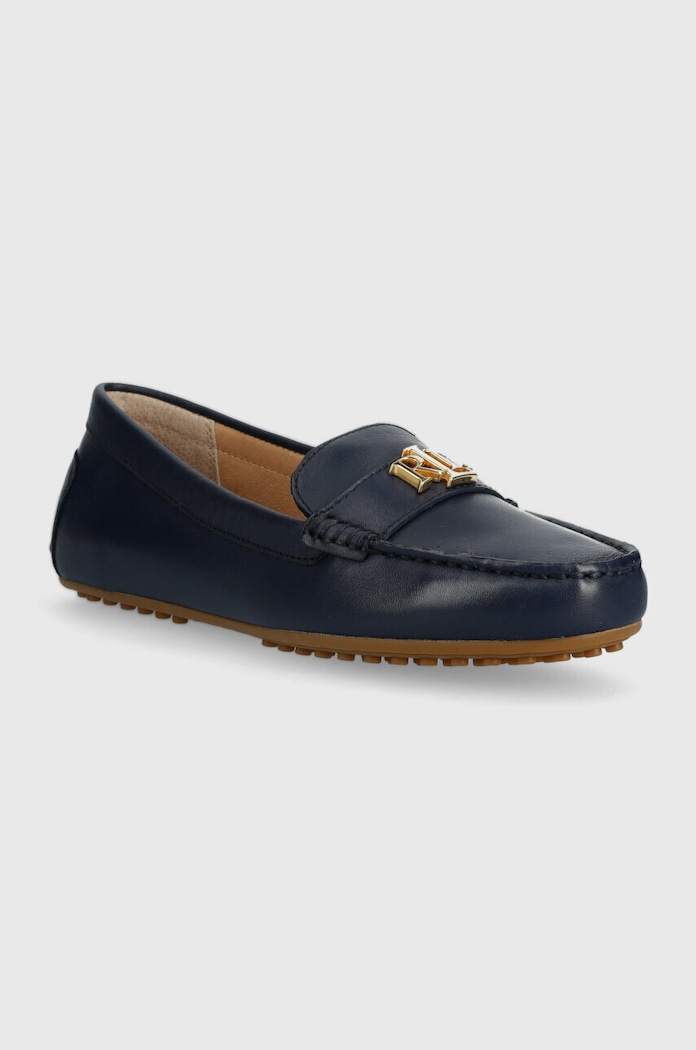 Lauren Ralph Lauren mocasini de piele Barnsbury 802852847007.410 bleumarin SS23