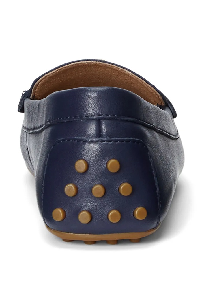 Lauren Ralph Lauren mocasini de piele Barnsbury bleumarin 802852847007.410
