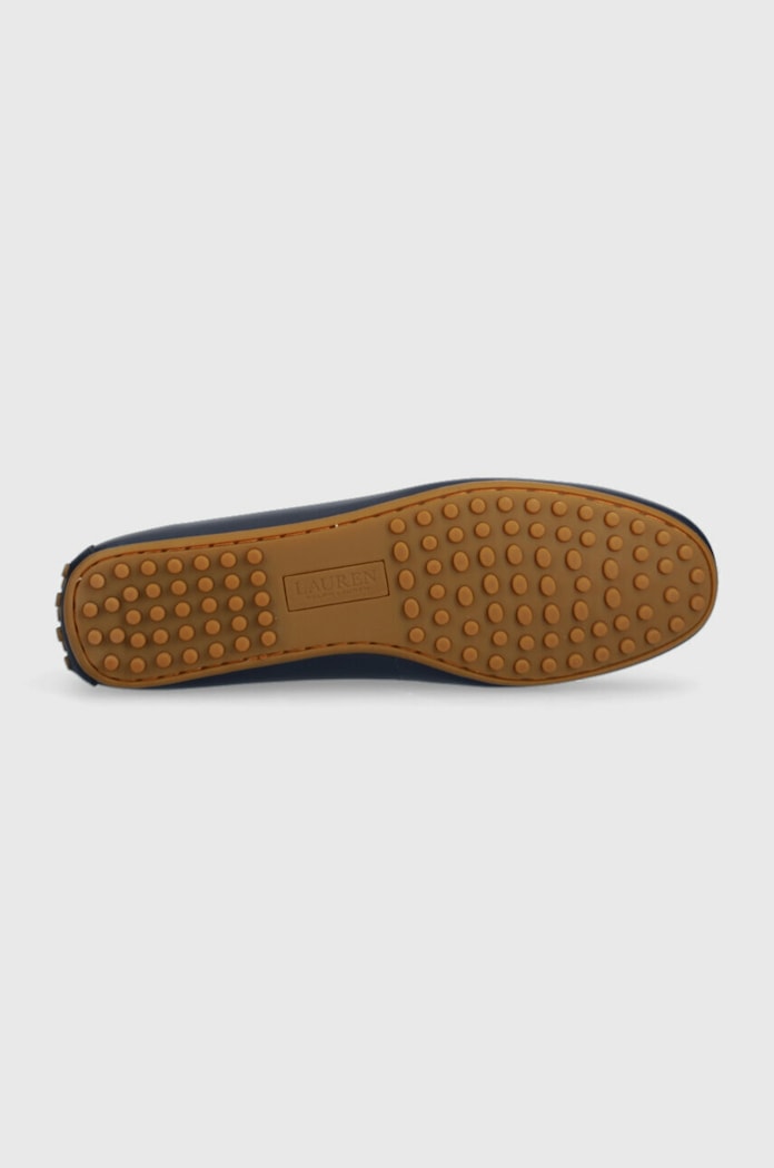 Lauren Ralph Lauren mocasini de piele Barnsbury 802852847007.410 bleumarin