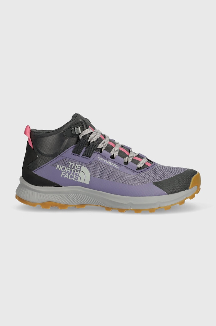 Cipele The North Face Cragstone Mid Waterproof tekstil ljubičasta NF0A5LXCIG01