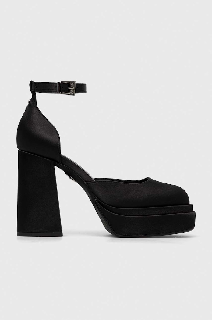 Buffalo decolletè May Dorsay tessile nero 1281194.BLK