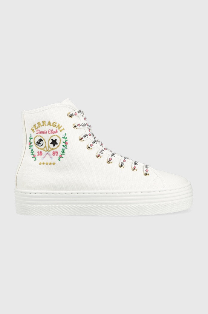 Tenisice Chiara Ferragni CF3123_009 platforma bijela CF3123.009