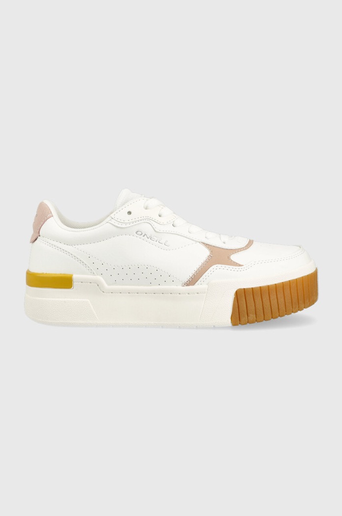 O'Neill sneakersy imitacja skóry licowej biały 90231005.1FG