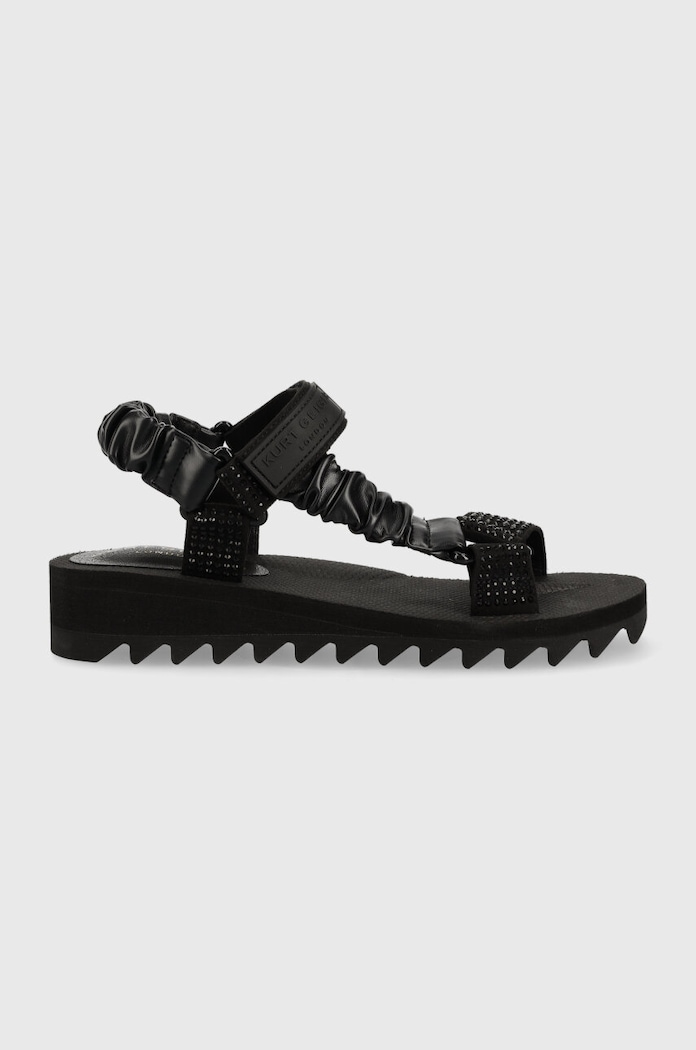 Kurt Geiger London sandale Orion platformă negru 2899800069.BLACK