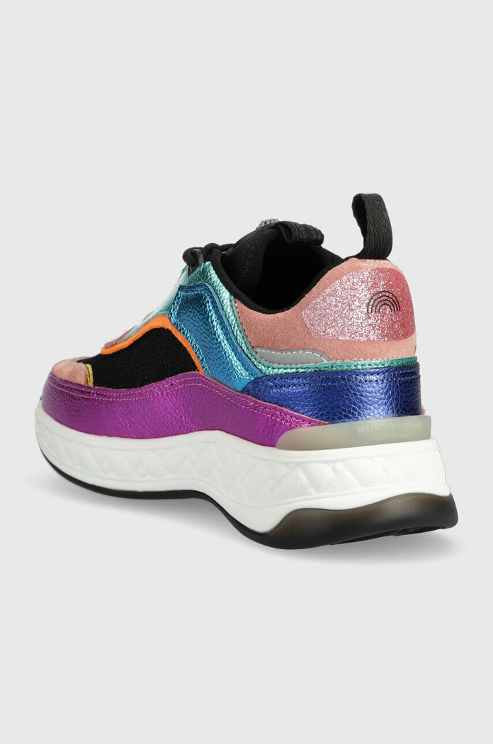 Obuwie Kurt Geiger London Sneakersy Kensington Sneaker 9820065169.METAL multicolor