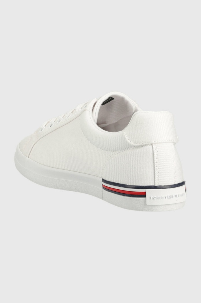 Boty Tenisky Tommy Hilfiger ESSENTIAL STRIPES SNEAKER FW0FW06954 bílá