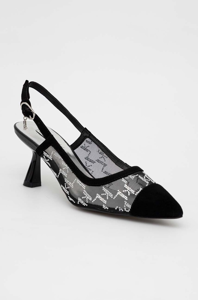 Karl Lagerfeld pantofi cu toc PANACHE KL30817D.G0S negru SS23