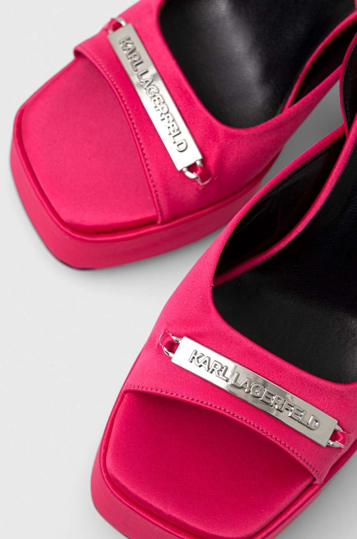 Karl Lagerfeld sandały LAZULA KL33905.SFP różowy