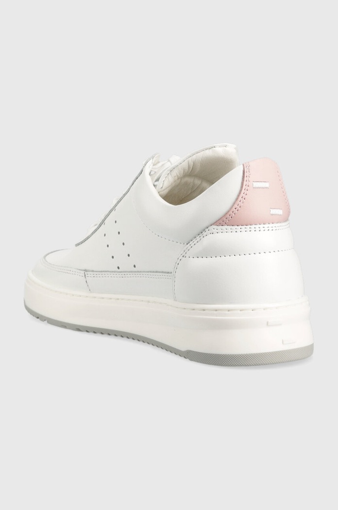 Παπούτσια Δερμάτινα sneakers Filling Pieces Low Top Bianco 10127792081 λευκό