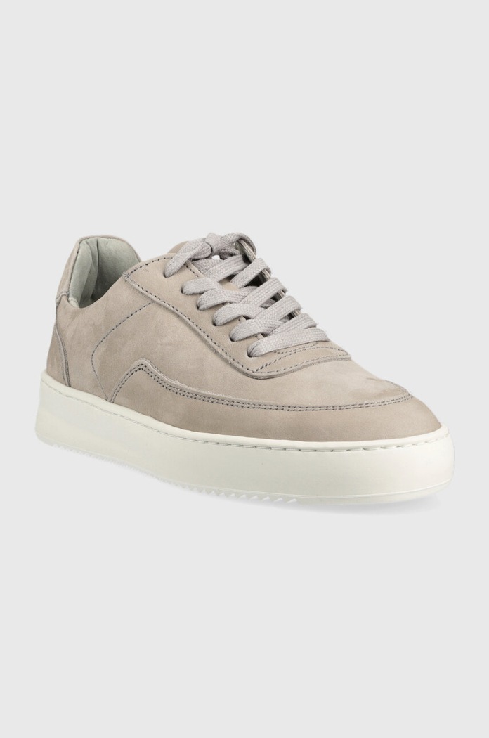 Μάλλινα sneakers Filling Pieces Mondo 2.0 Ripple Nubuck 39922841878 γκρί AW23