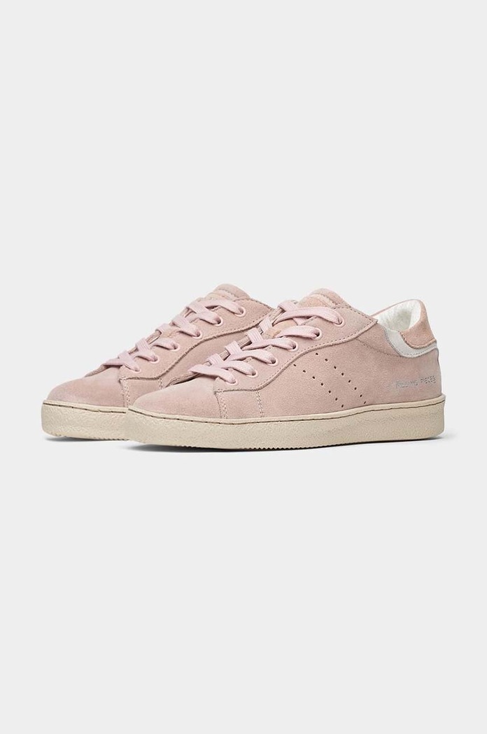 Semišové tenisky Filling Pieces Frame Suede 71722791898 ružová SS23