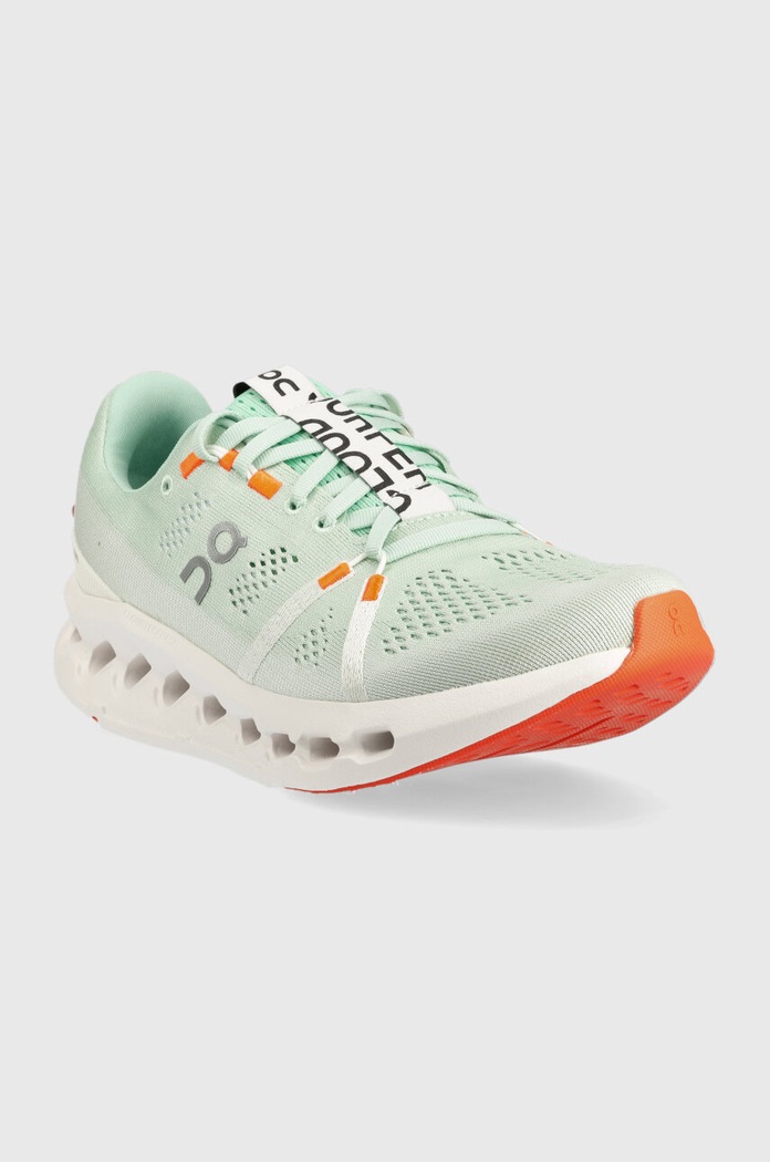 On buty do biegania Cloudsurfer 3WD10441071 zielony SS23