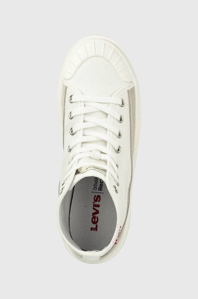 Високи кецове Levi's Patton S Levi's D7032.0005 бял