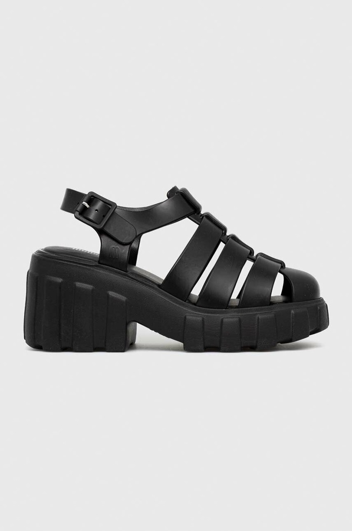 Melissa sandały MELISSA MEGAN AD słupek czarny M.33835.AK008