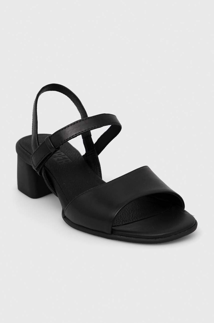 Camper sandały skórzane Katie Sandal K201023.001 czarny SS26