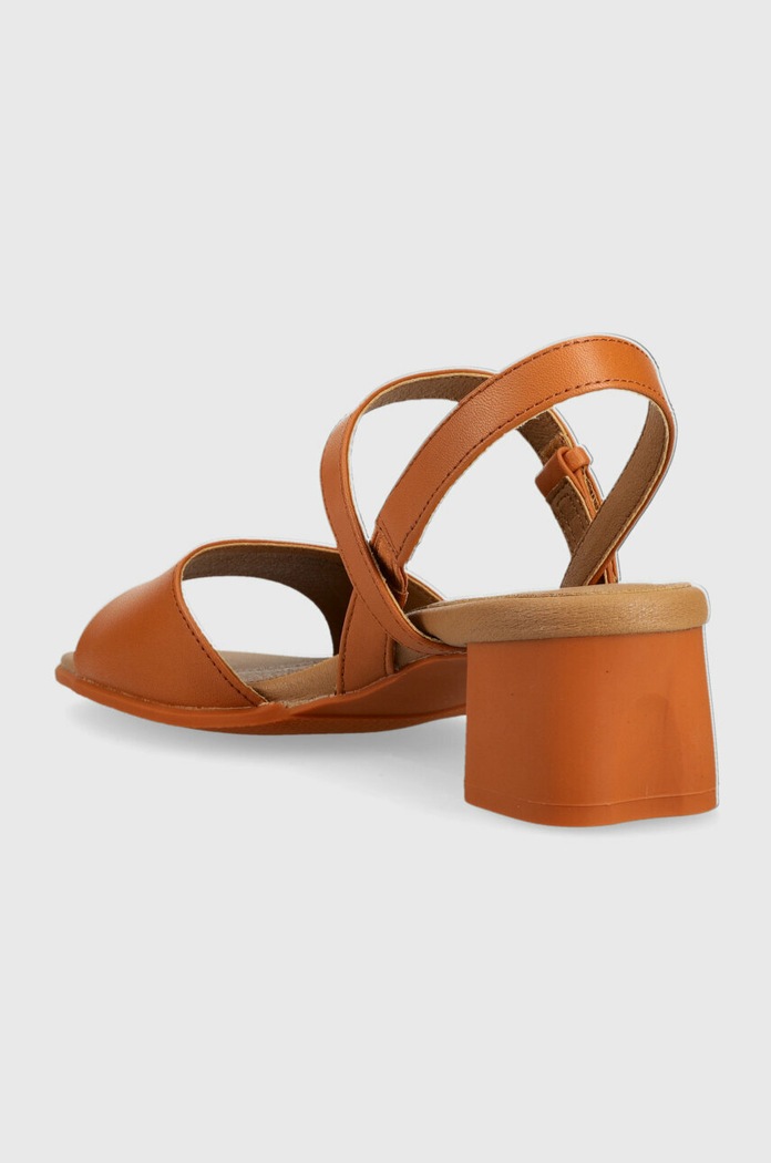 Încălțăminte Camper sandale de piele Katie Sandal K201023.006 maro
