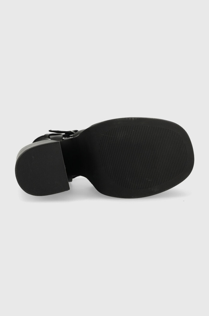Steve Madden sandały skórzane Carlita SM11002385.017 czarny