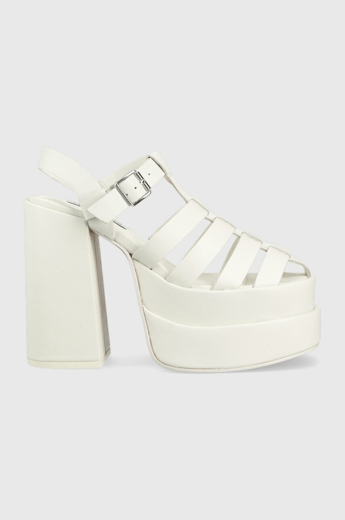 Steve Madden sandale de piele Carlita gros alb SM11002385.107