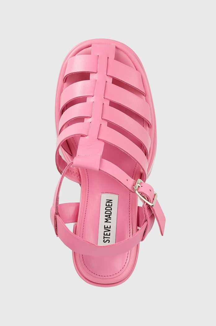 Kožené sandály Steve Madden Carlita růžová SM11002385.697