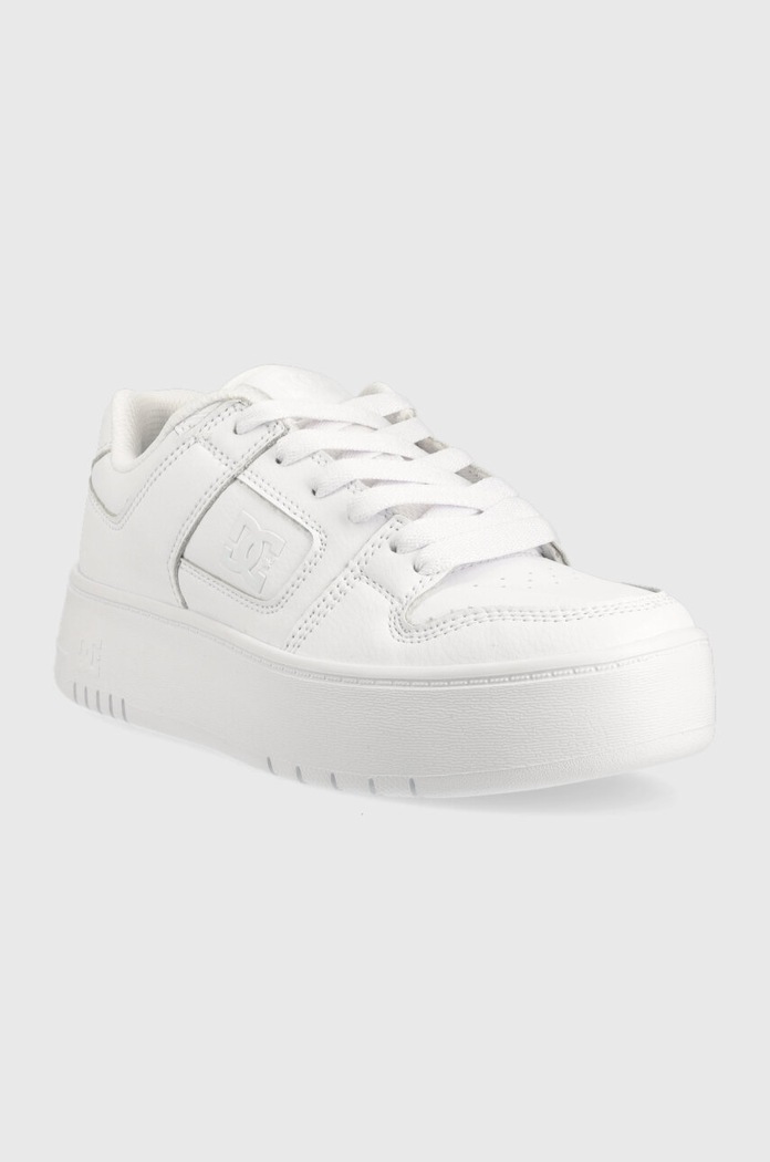 DC sneakers din piele ADJS100156 alb AW24