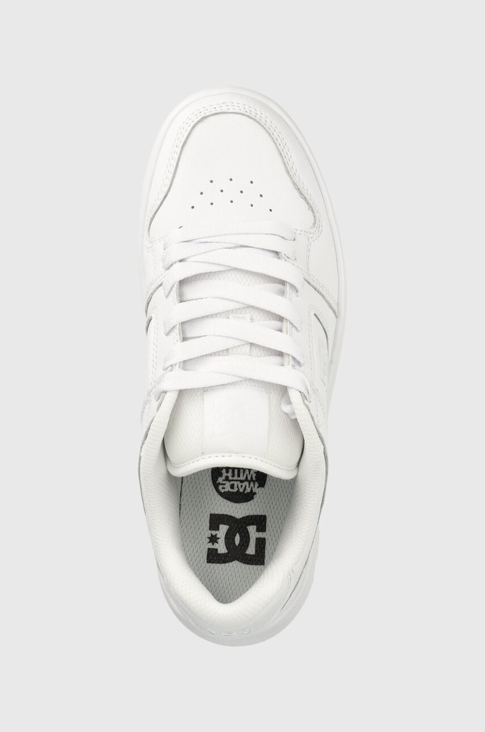 DC sneakers din piele alb ADJS100156