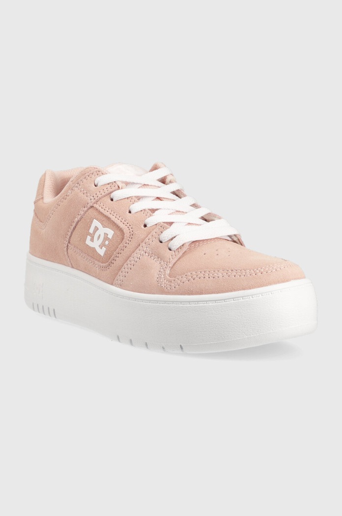 DC Kožené sneakers boty DC Manteca ADJS100156 růžová AW24