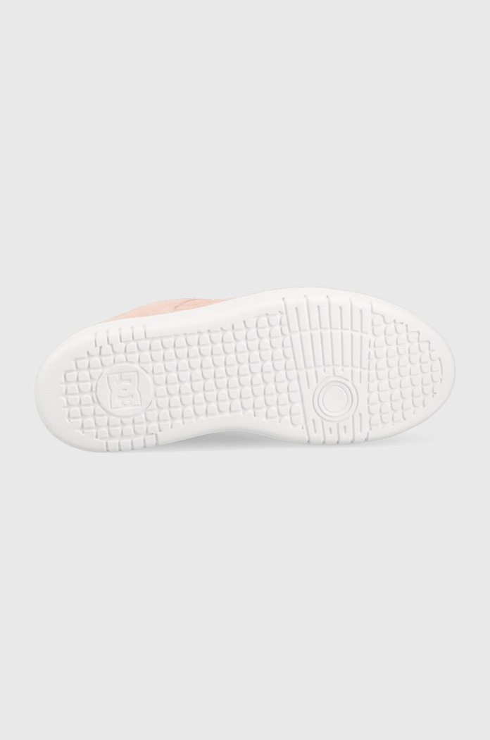 Kožené sneakers boty DC Manteca DC růžová ADJS100156