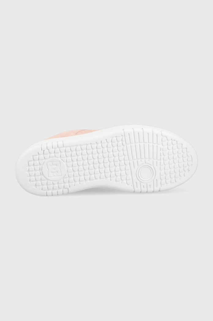 Kožené sneakers boty DC Manteca DC růžová ADJS100156